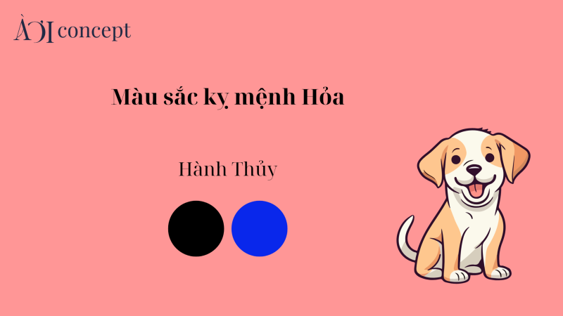 Tuổi Nhâm Tuất 1982 hợp màu gì