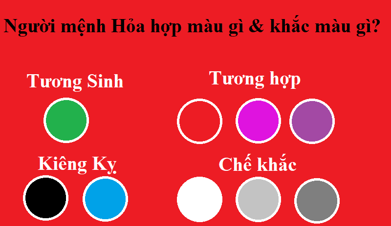 Phối đồ màu đỏ hợp mệnh Hỏa cho nữ giới