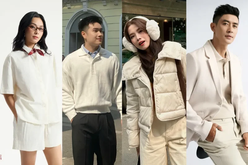 Bí quyết chọn đồ màu be cho da ngăm
