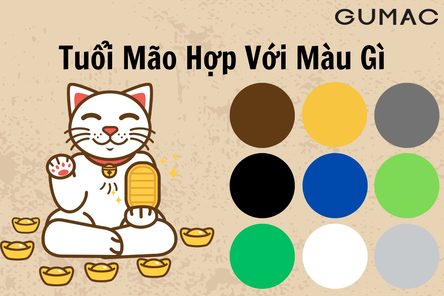Tuổi mão hợp với màu gì để thu hút may mắn
