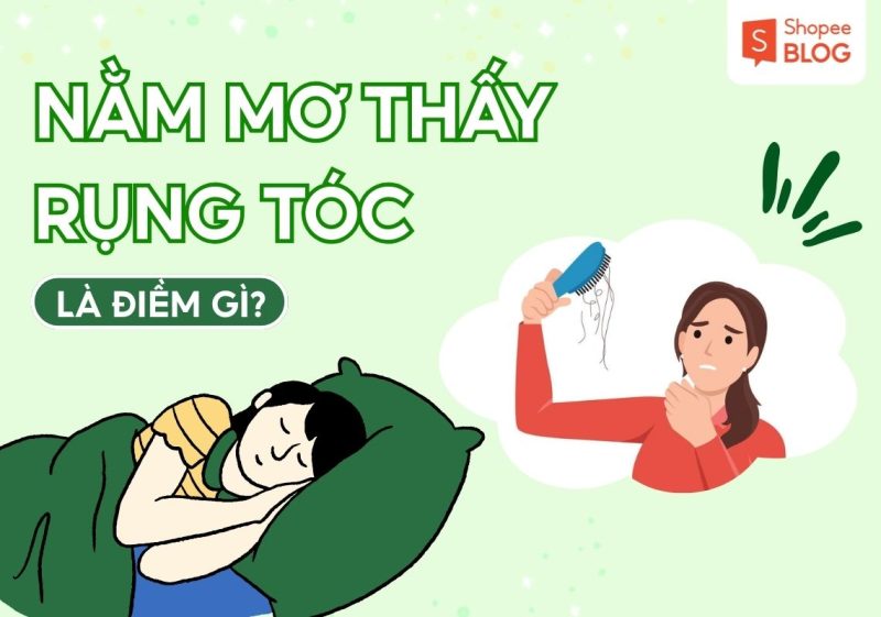 mơ thấy tóc rụng thành từng mảng