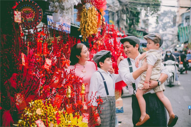 chiêm bao thấy tết