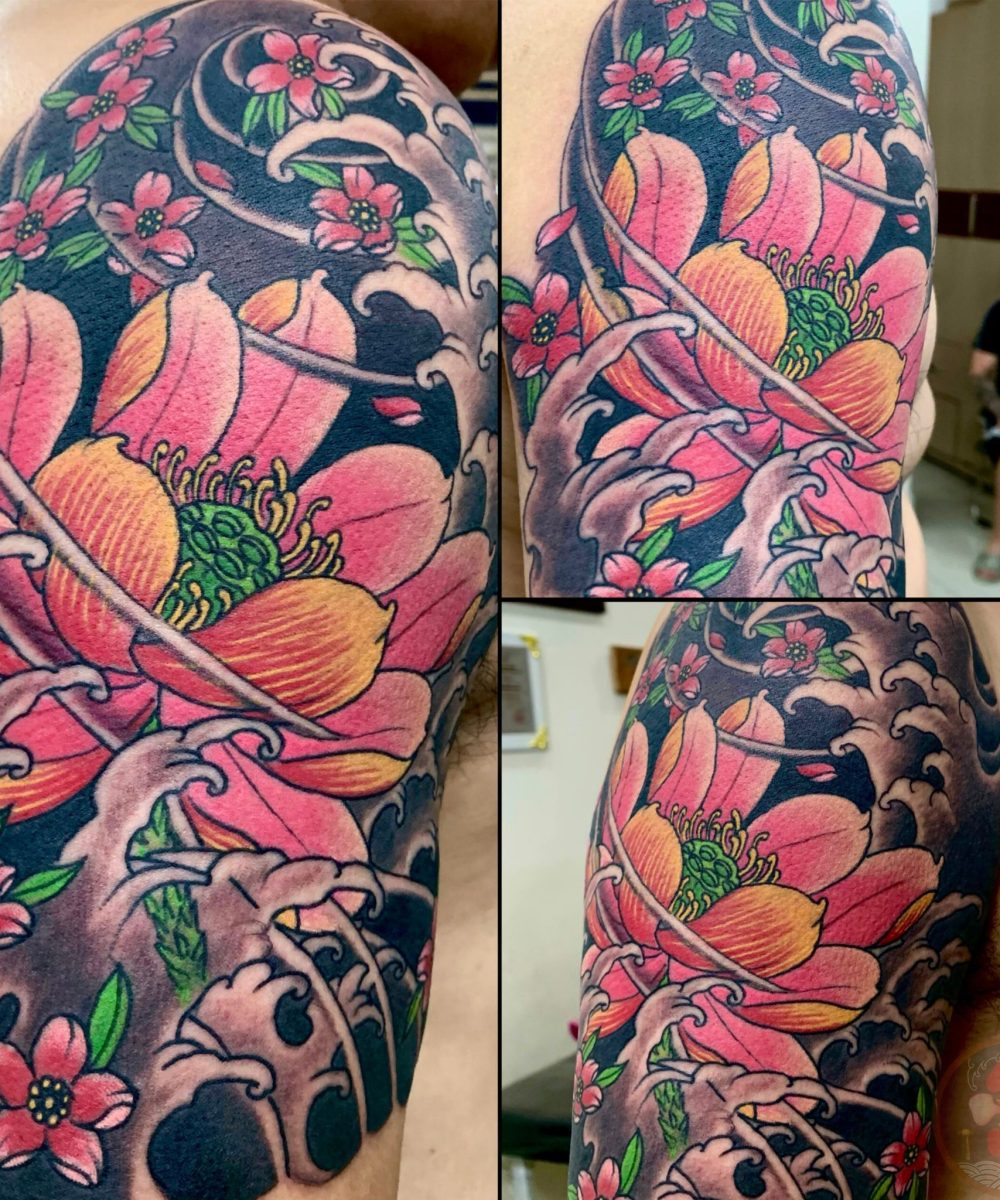 hình xăm bắp tay nam