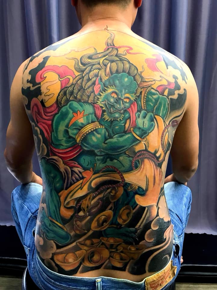hình xăm bất động minh vương
