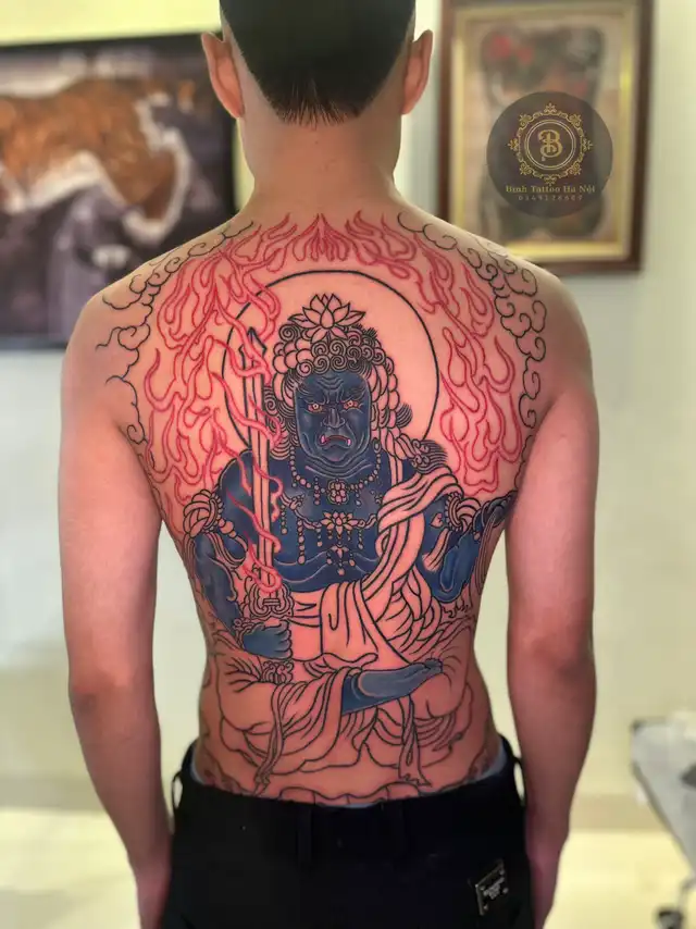 hình xăm bất động minh vương
