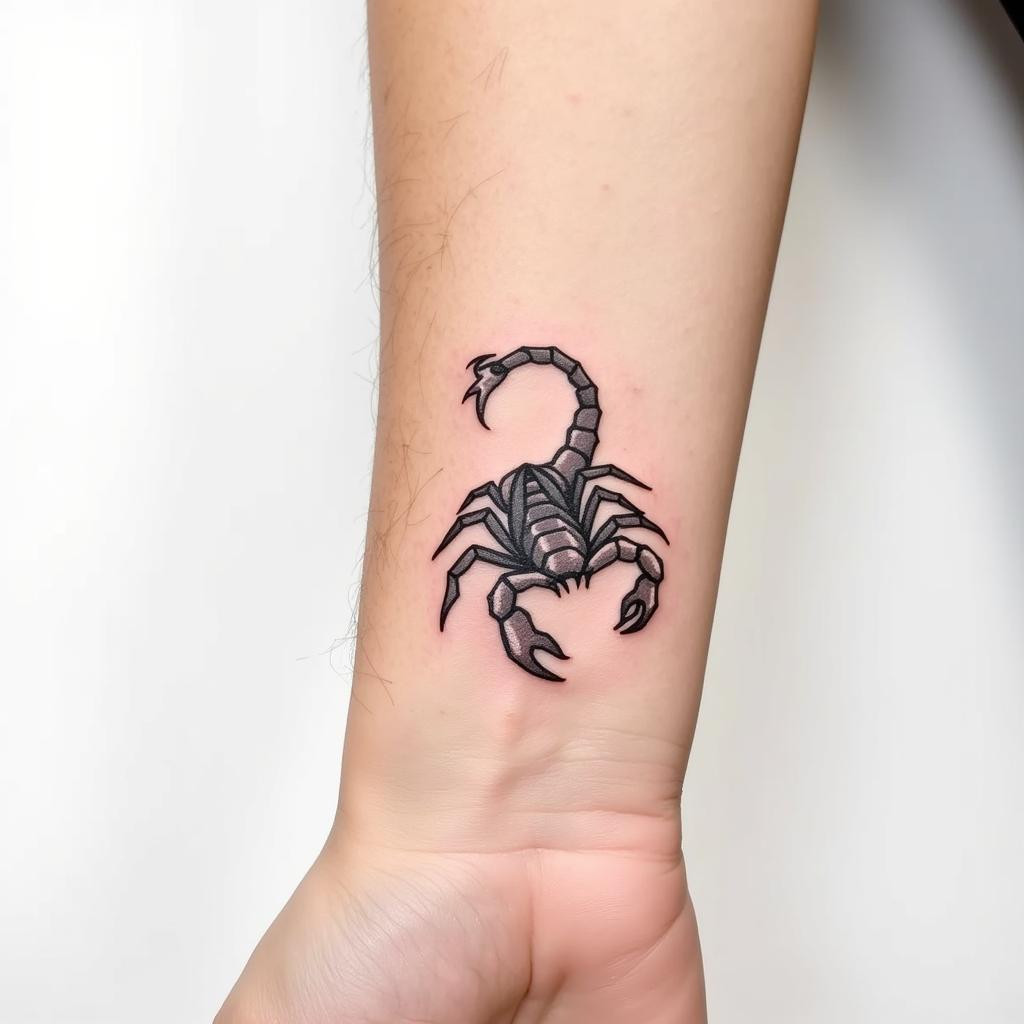 hình xăm bọ cạp
