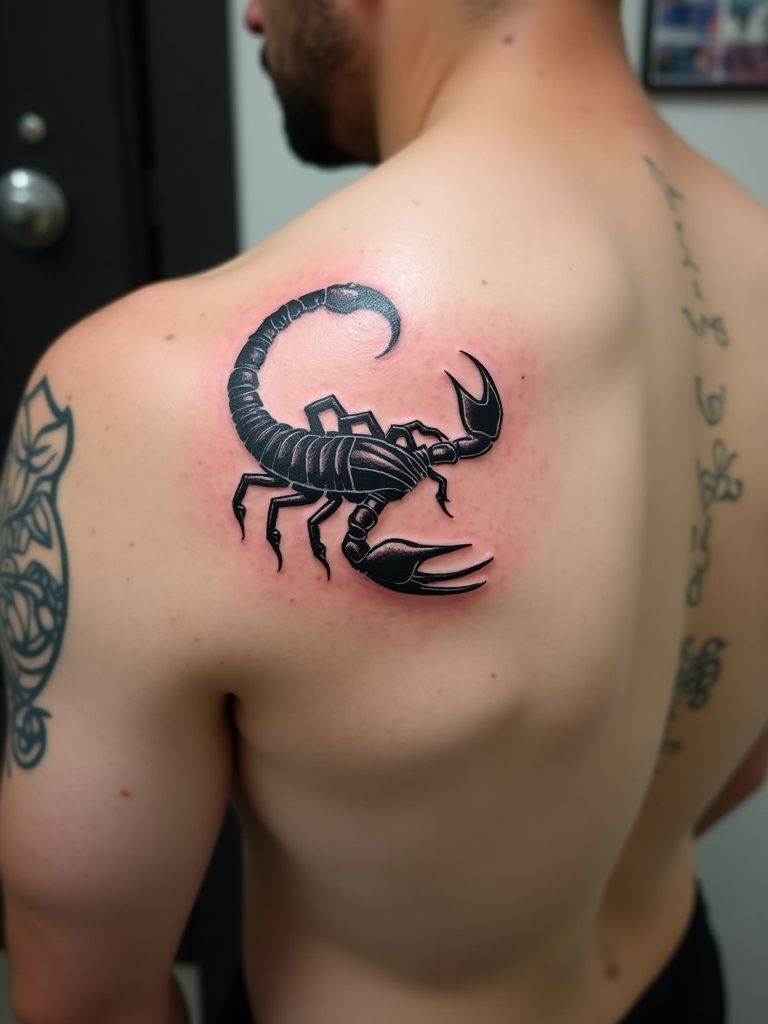 hình xăm cung bọ cạp