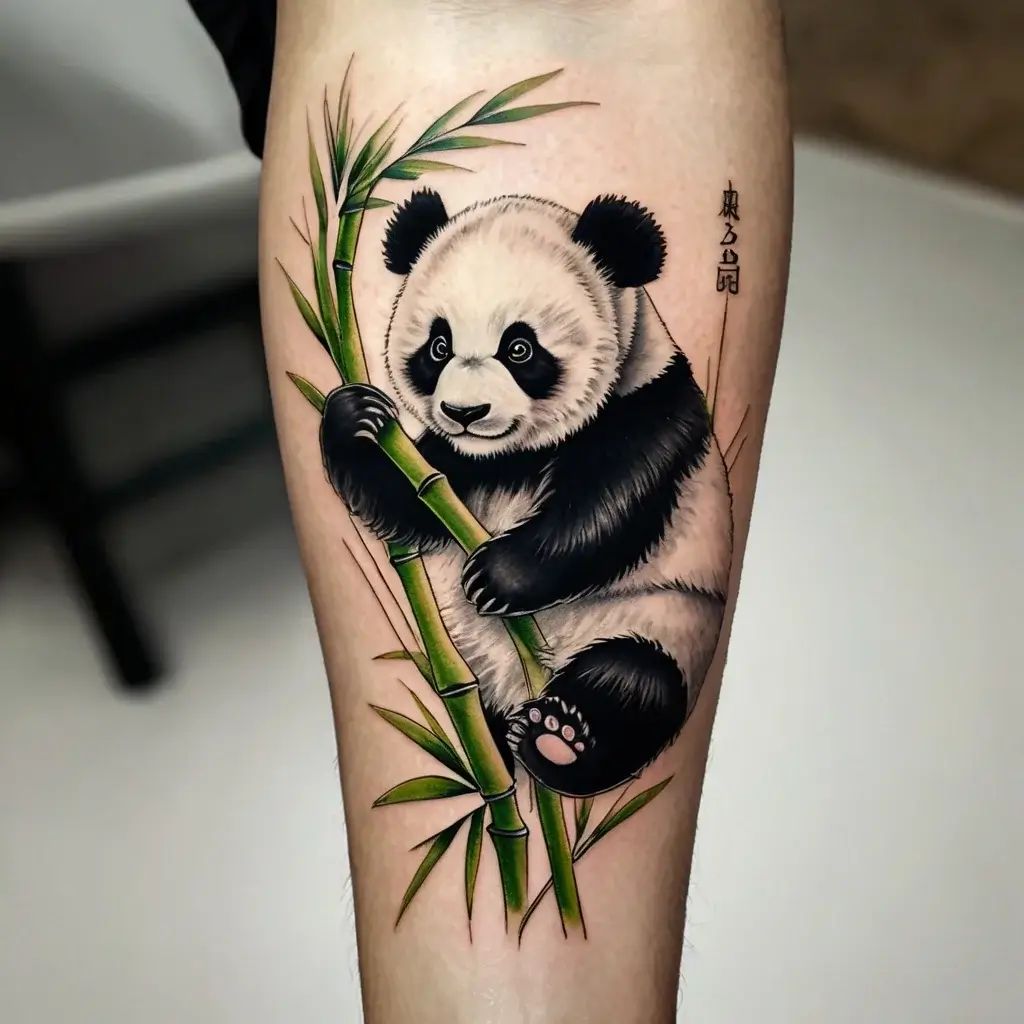 hình xăm cây tre đẹp