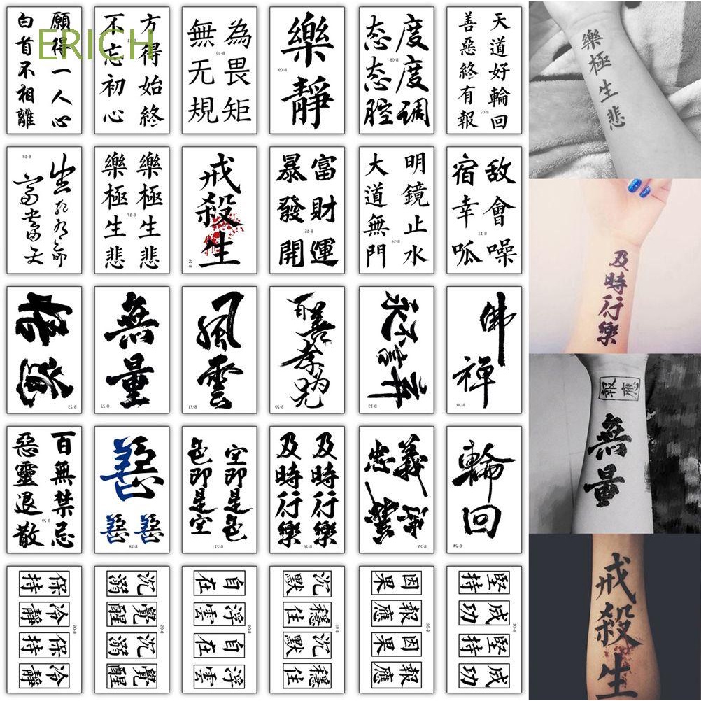 lưu ý khi xăm chữ