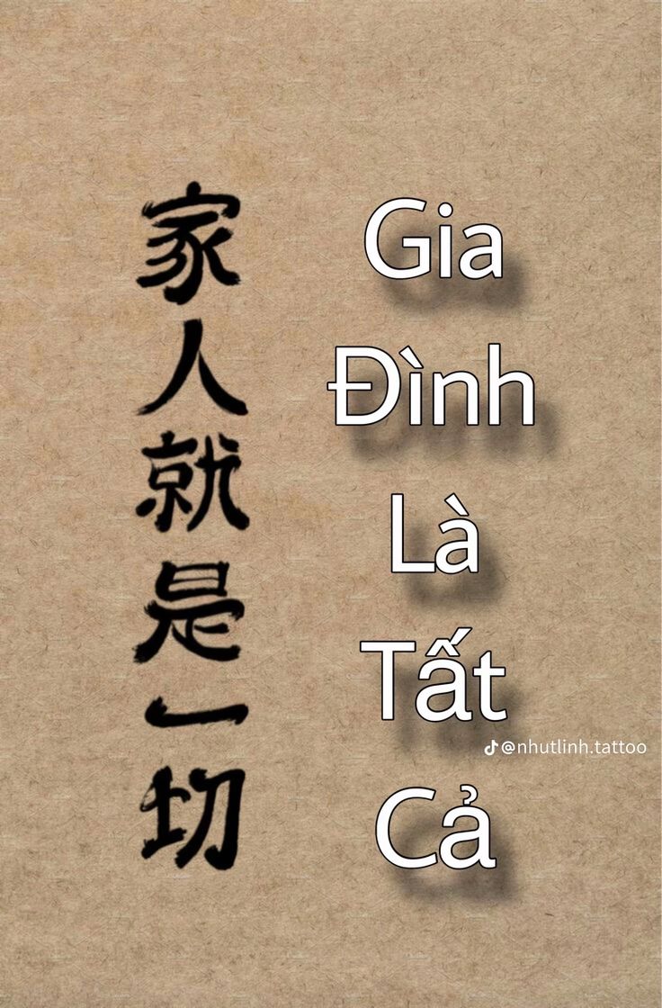 xăm chữ
