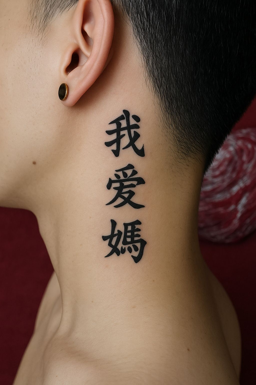 hình xăm chữ trung