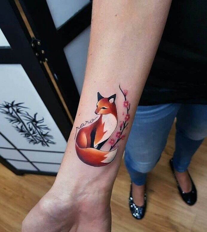 hình xăm con cáo