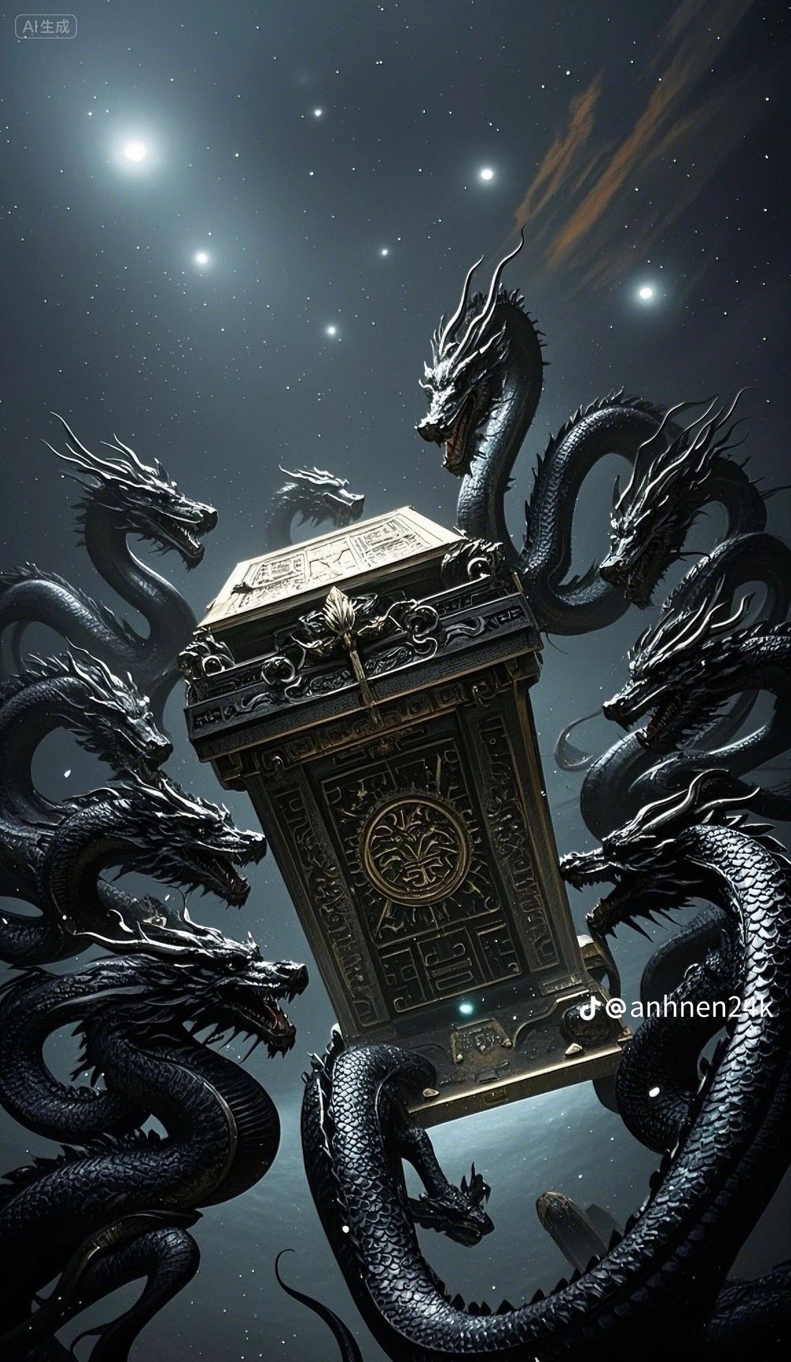 hình xăm cửu long di quan ý nghĩa