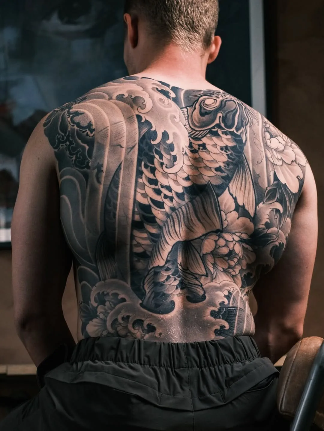 hình xăm full lưng