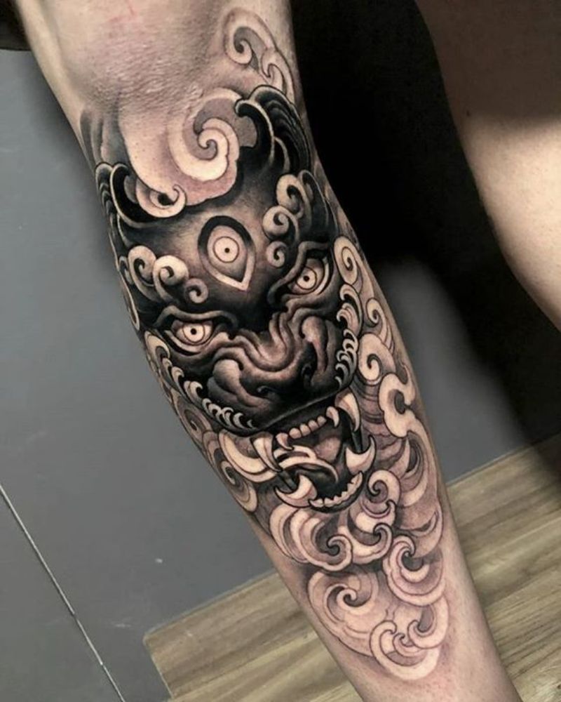 hình xăm kỳ lân