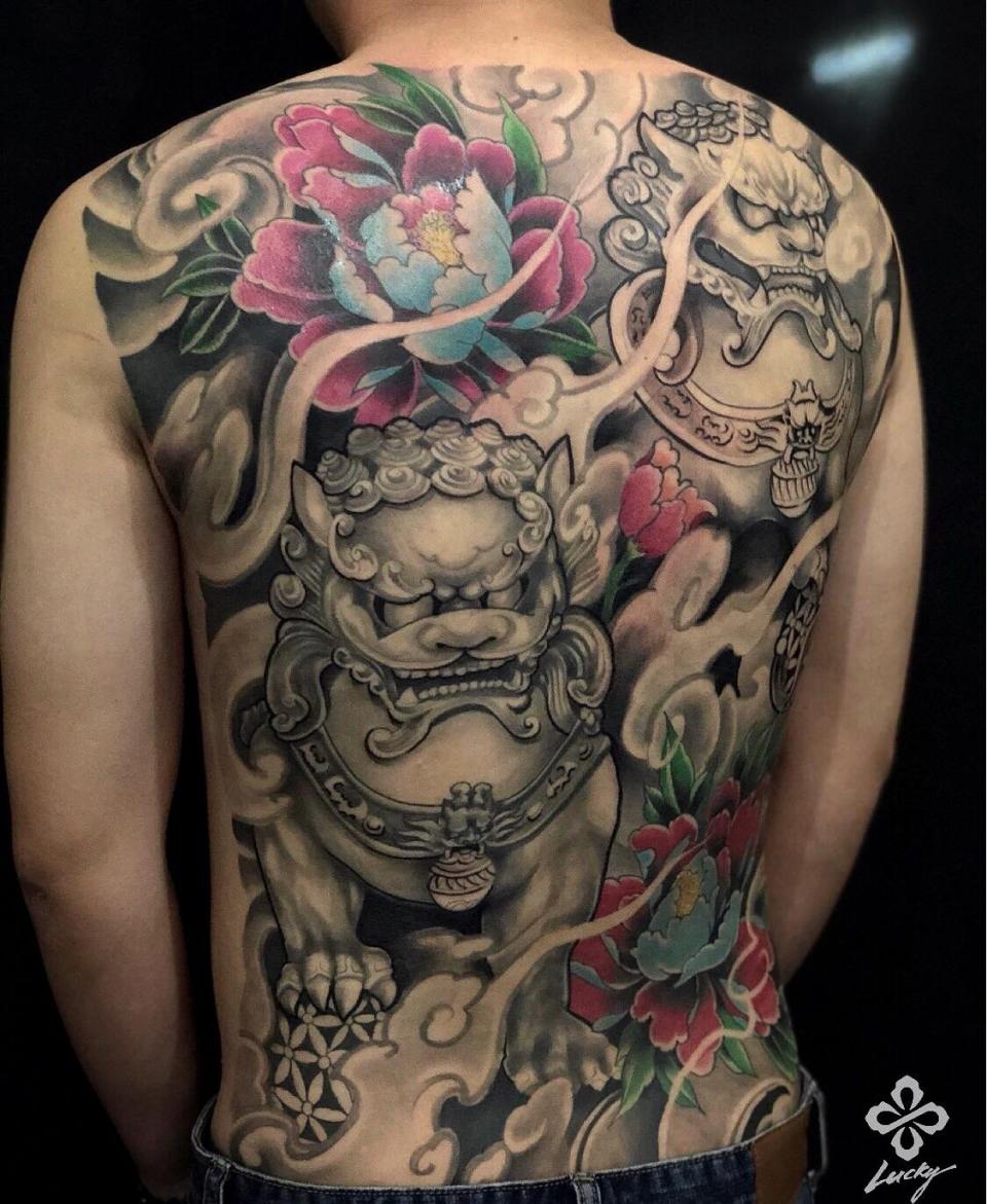 hình xăm kỳ lân