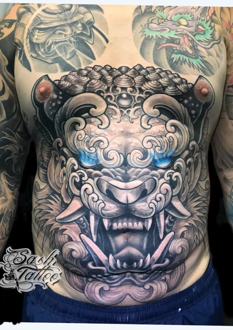 mẫu hình xăm kỳ lân