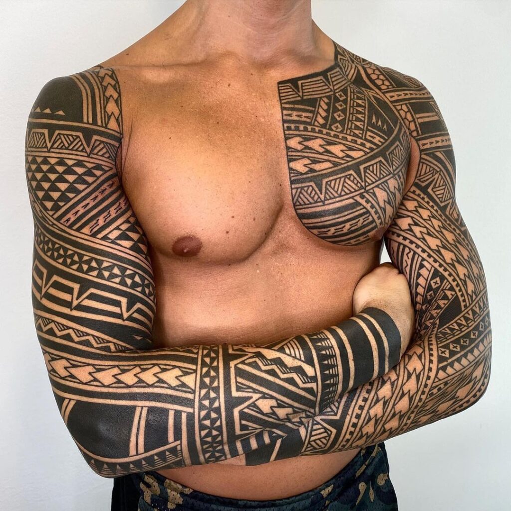hình xăm maori