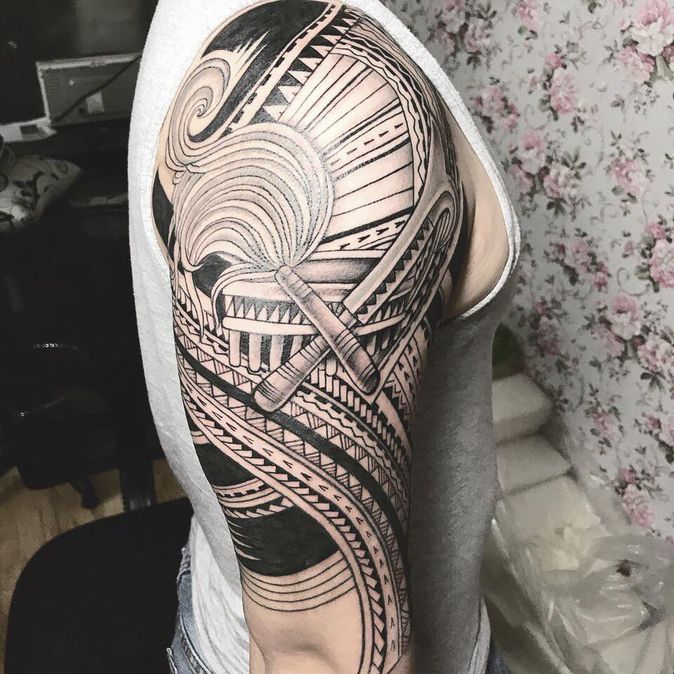 hình xăm maori