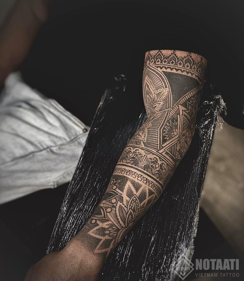 hình xăm maori