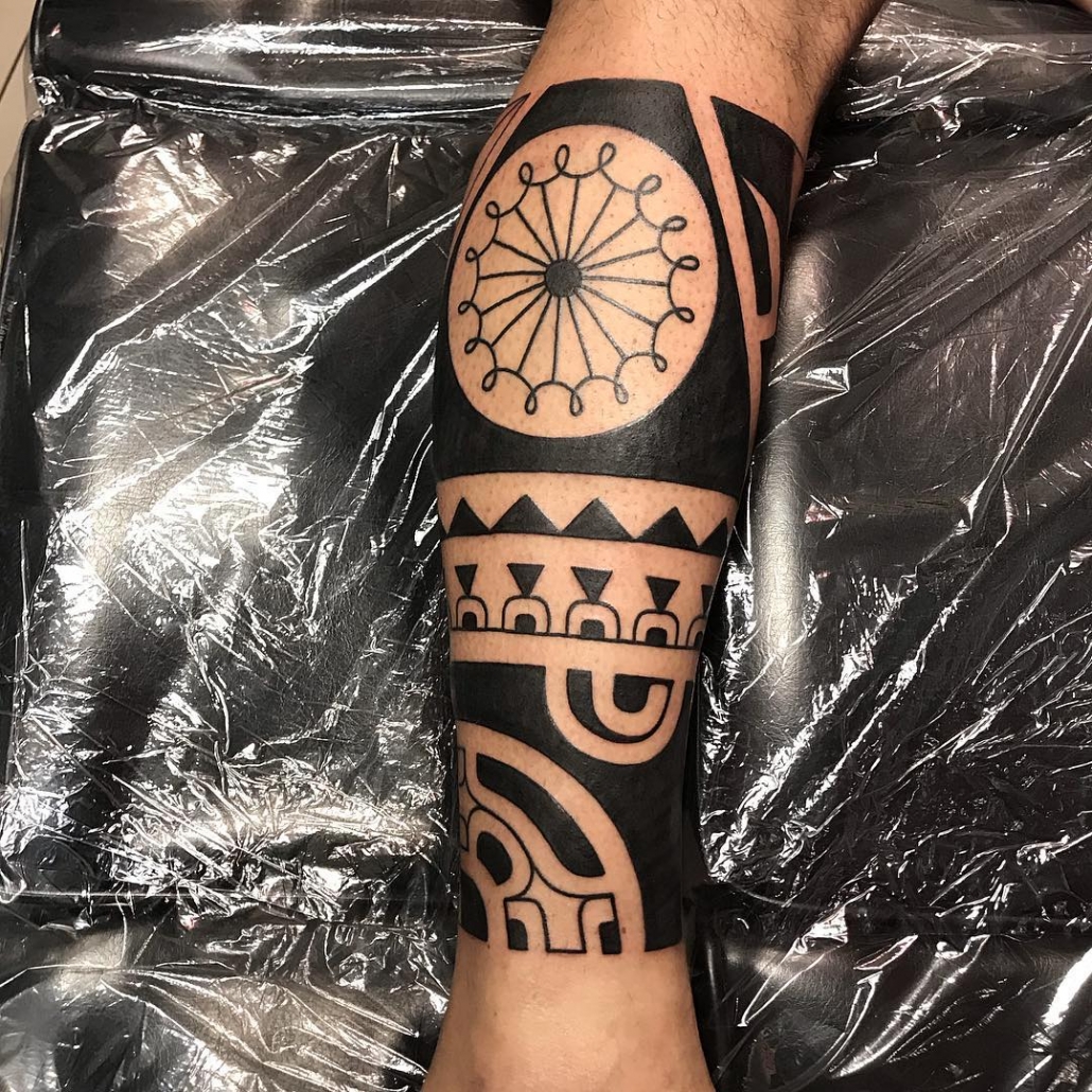 hình xăm maori