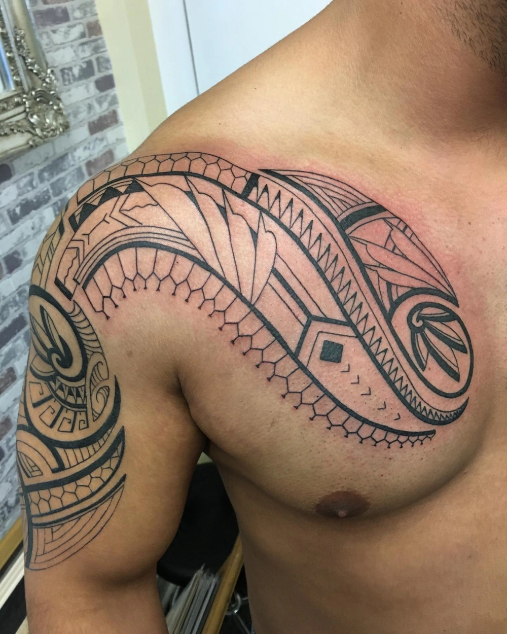 hình xăm maori