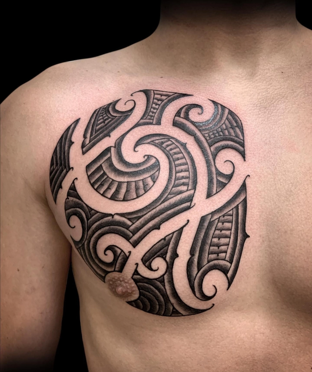 hình xăm maori
