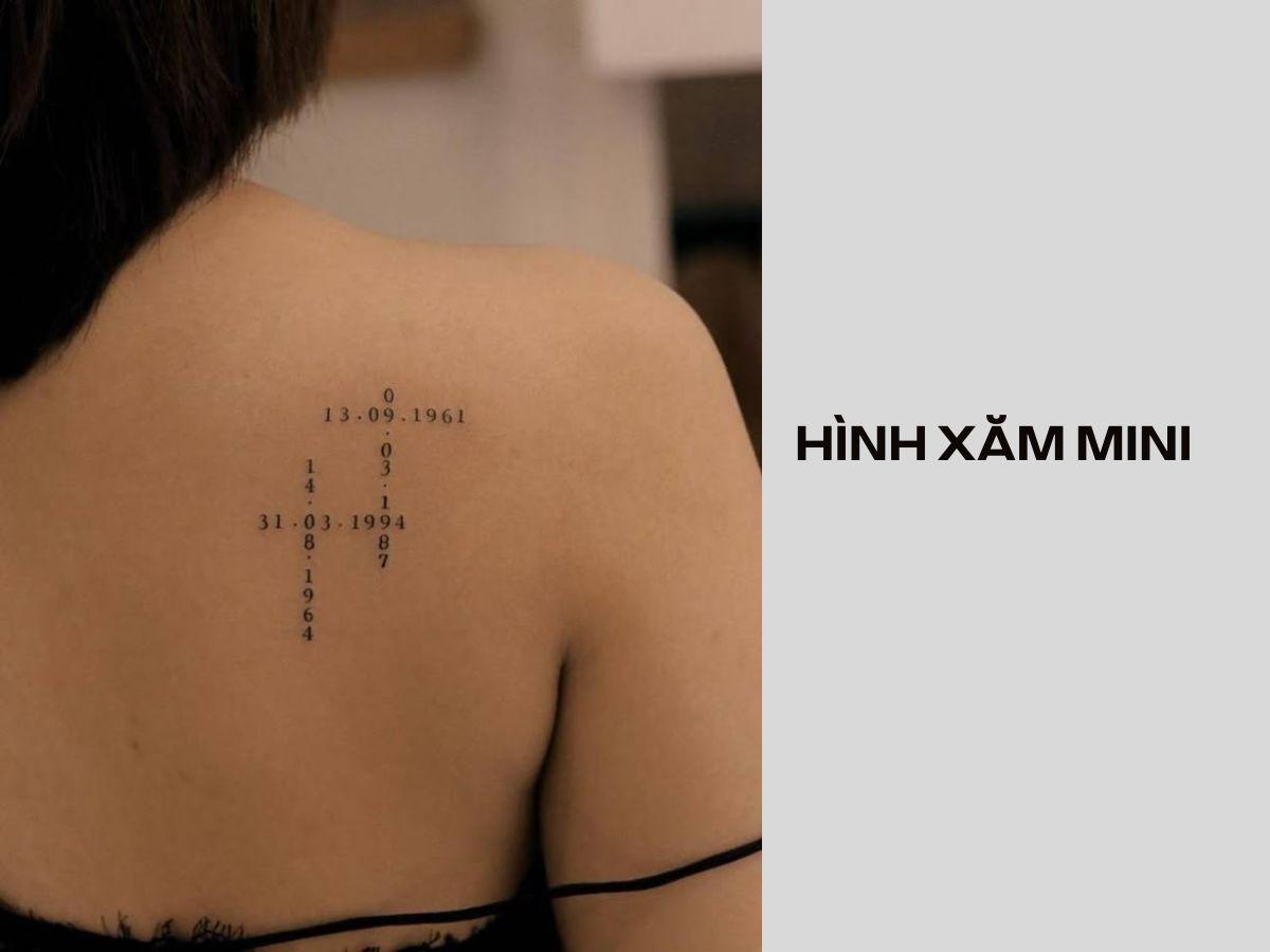 hình xăm ngày tháng năm sinh