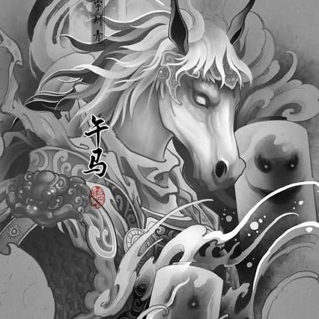hình xăm ngựa đẹp cho nam