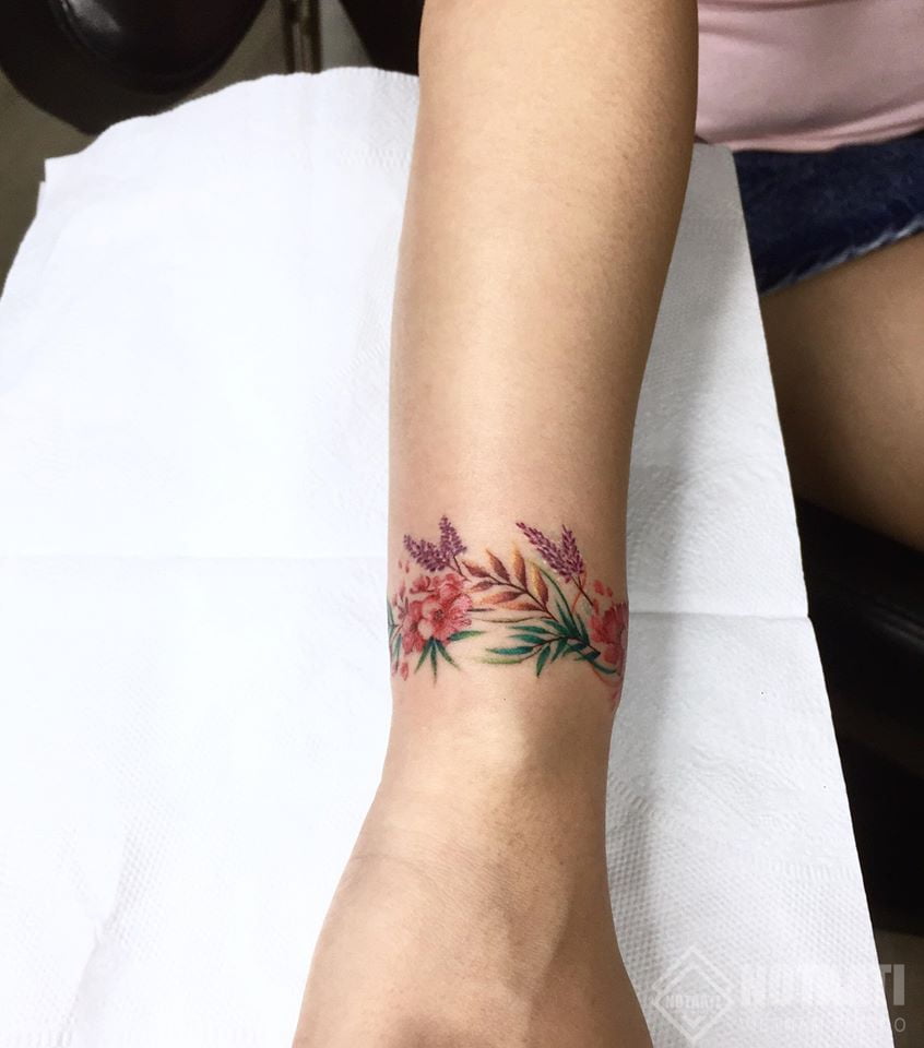 hình xăm ở tay cho nữ