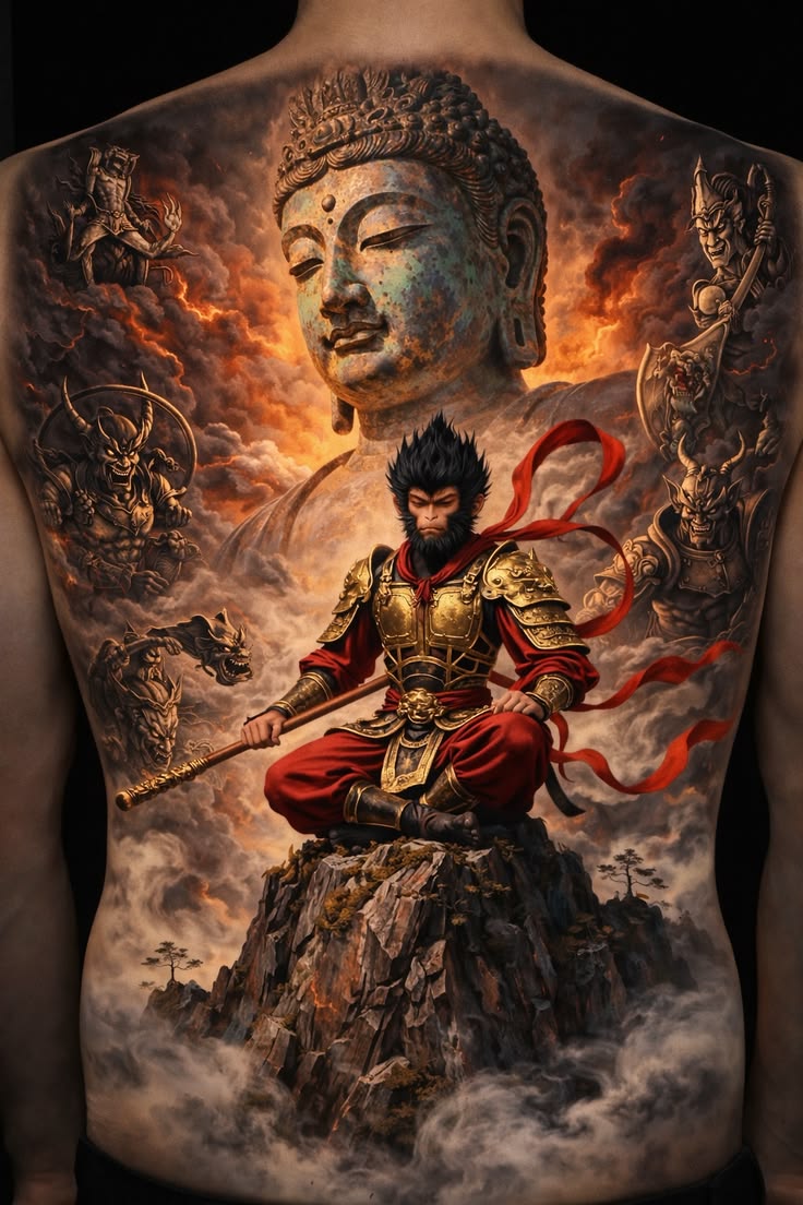 xăm hình phật