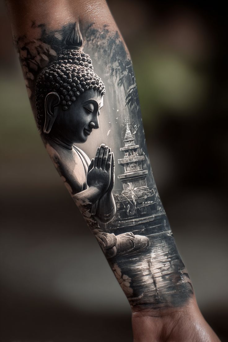 hình xăm phật