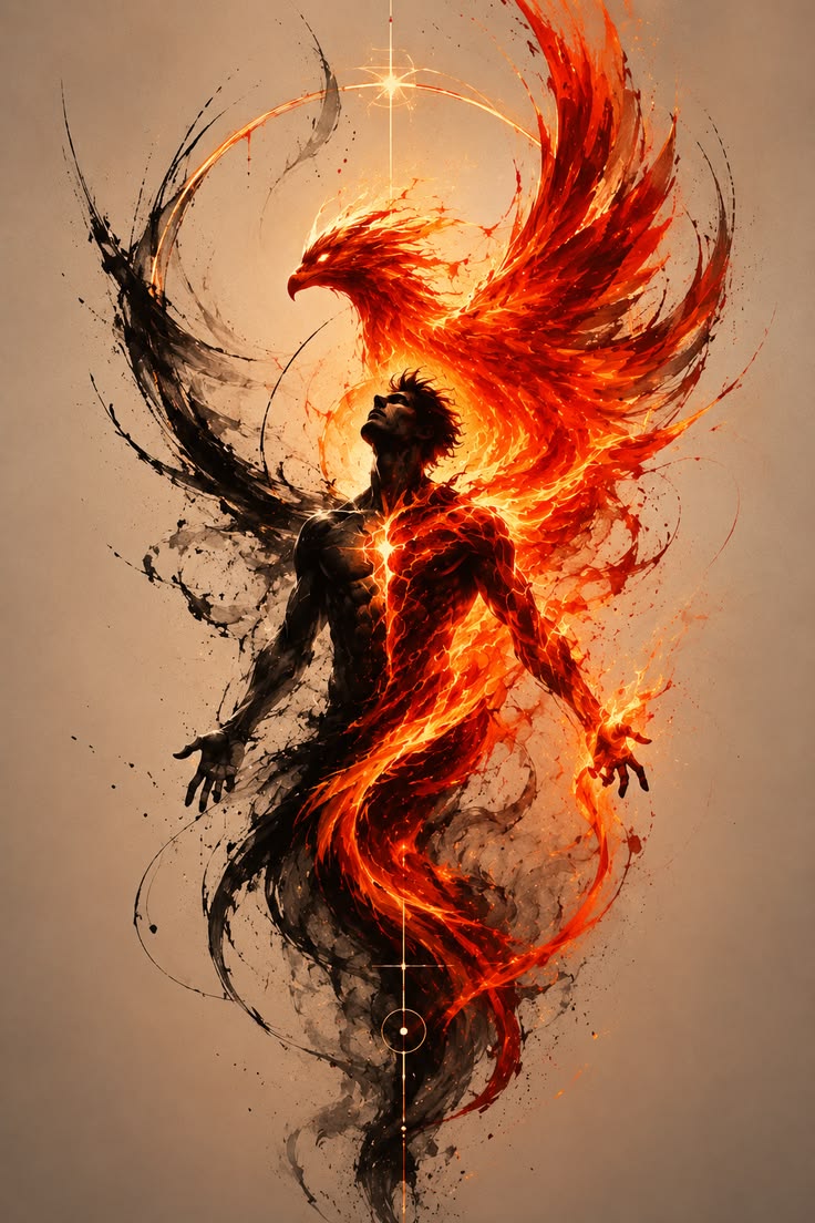 hình xăm phượng hoàng
