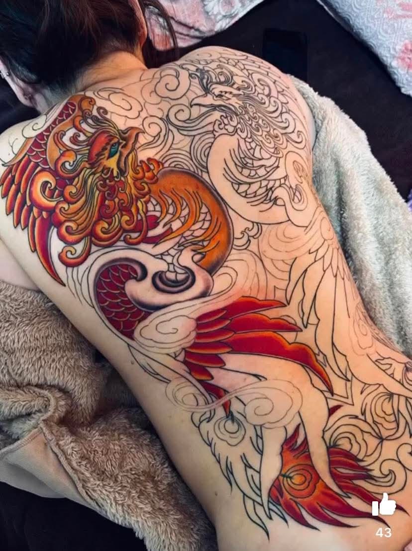 hình xăm phượng hoàng