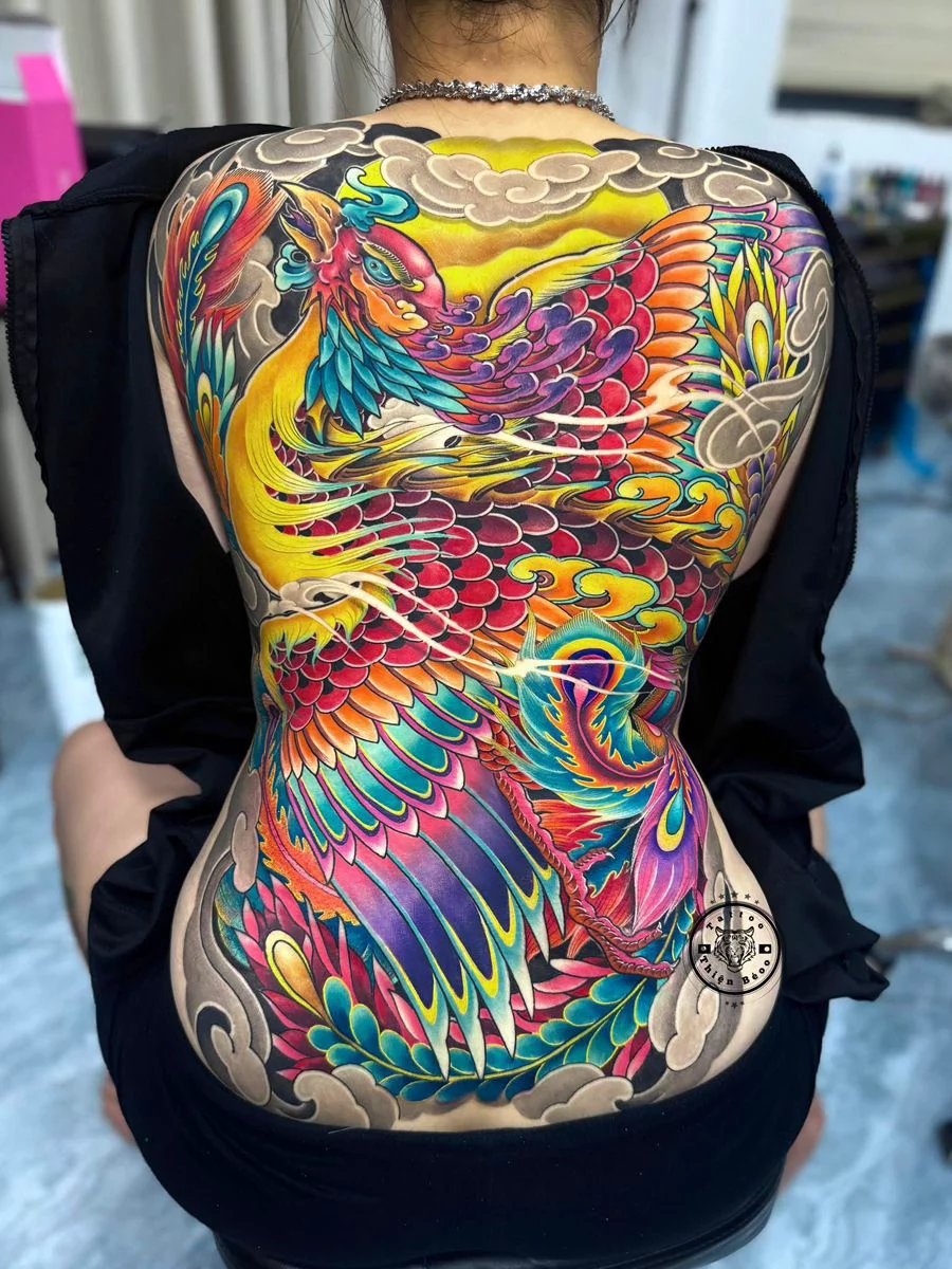 hình xăm phượng hoàng
