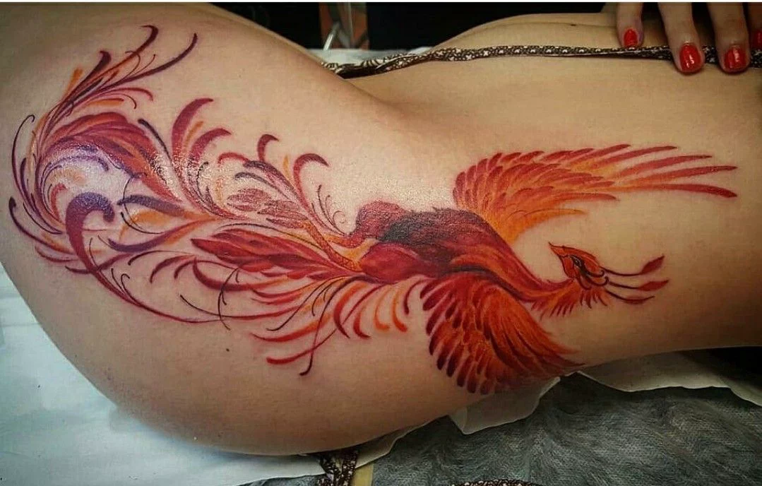 hình xăm phượng hoàng