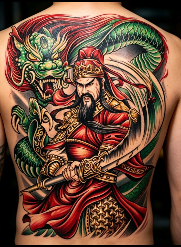 hình xăm quan công nhỏ
