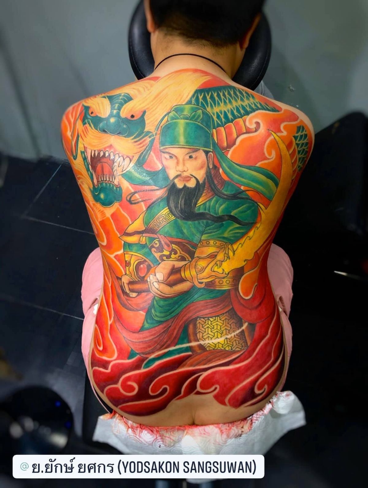 hình xăm quan công nhỏ