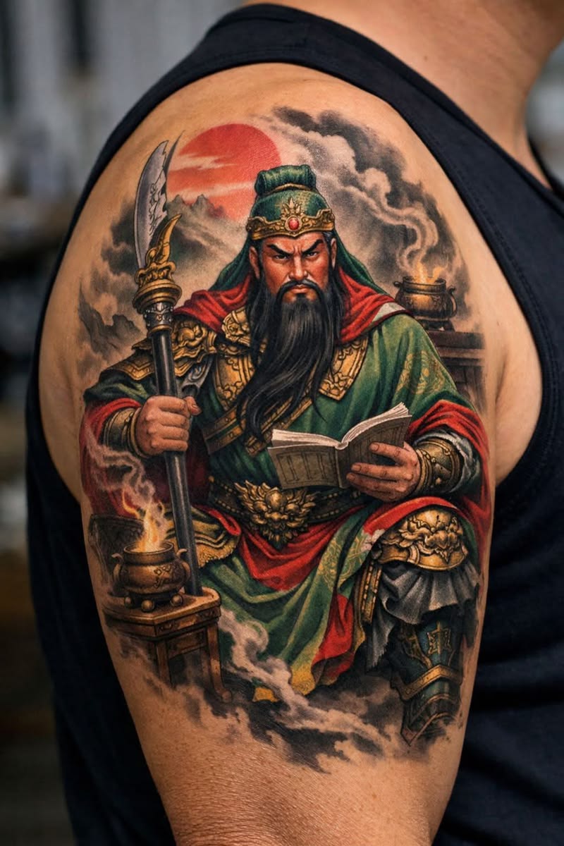 quan công hình xăm
