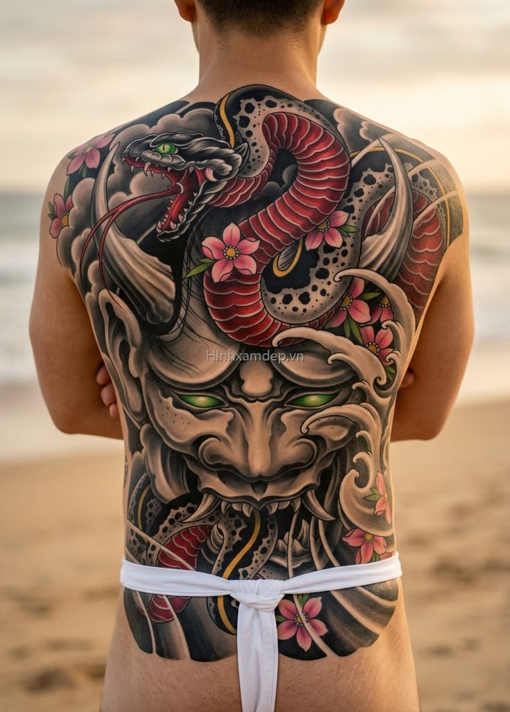 hình xăm quỷ ráp