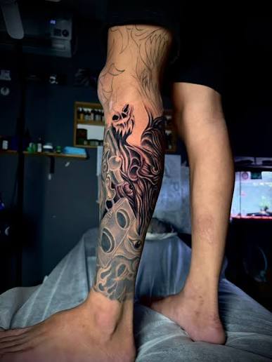 hình xăm quỷ ráp