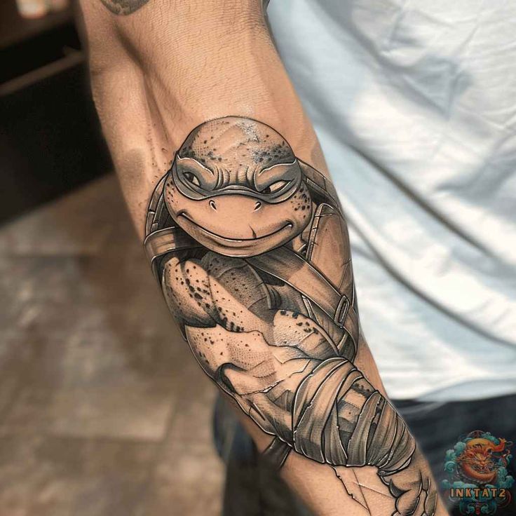 hình xăm con rùa đẹp