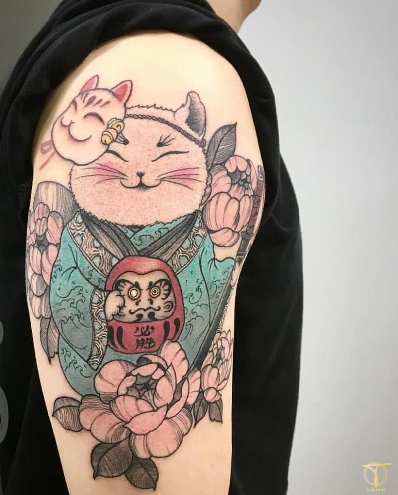 mẫu hình xăm samurai