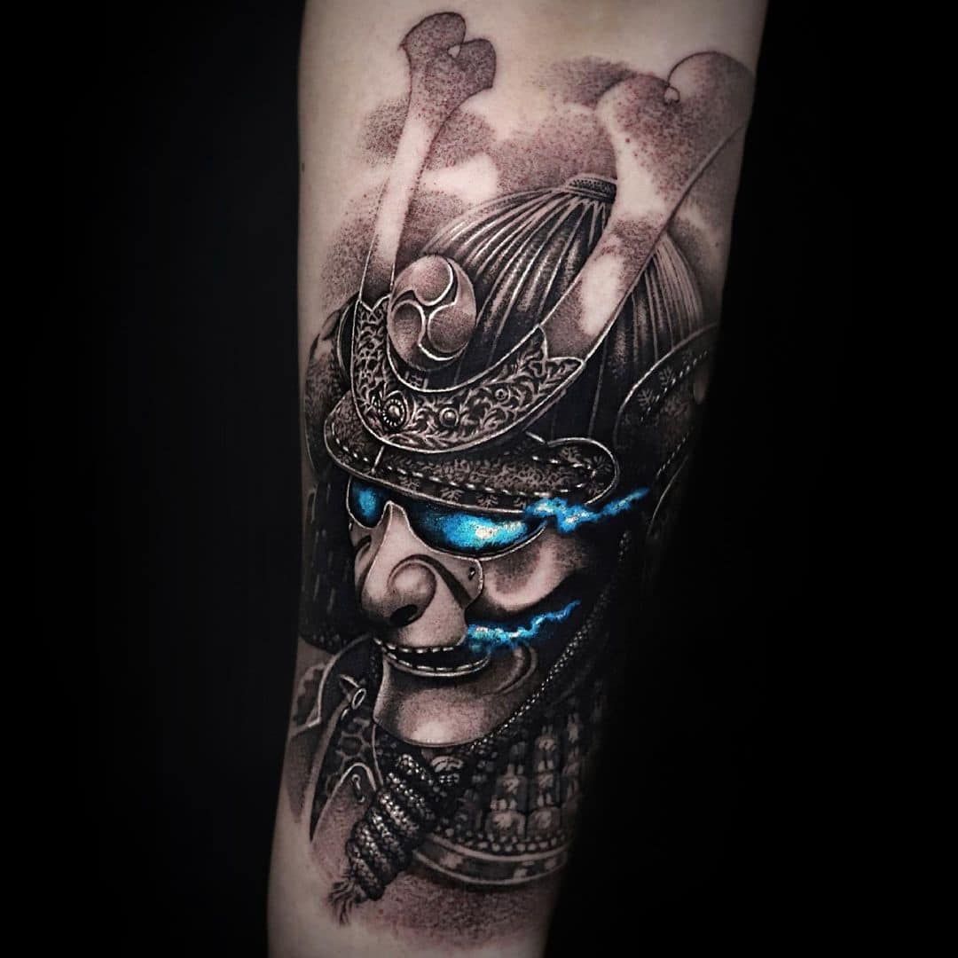 mẫu hình xăm samurai