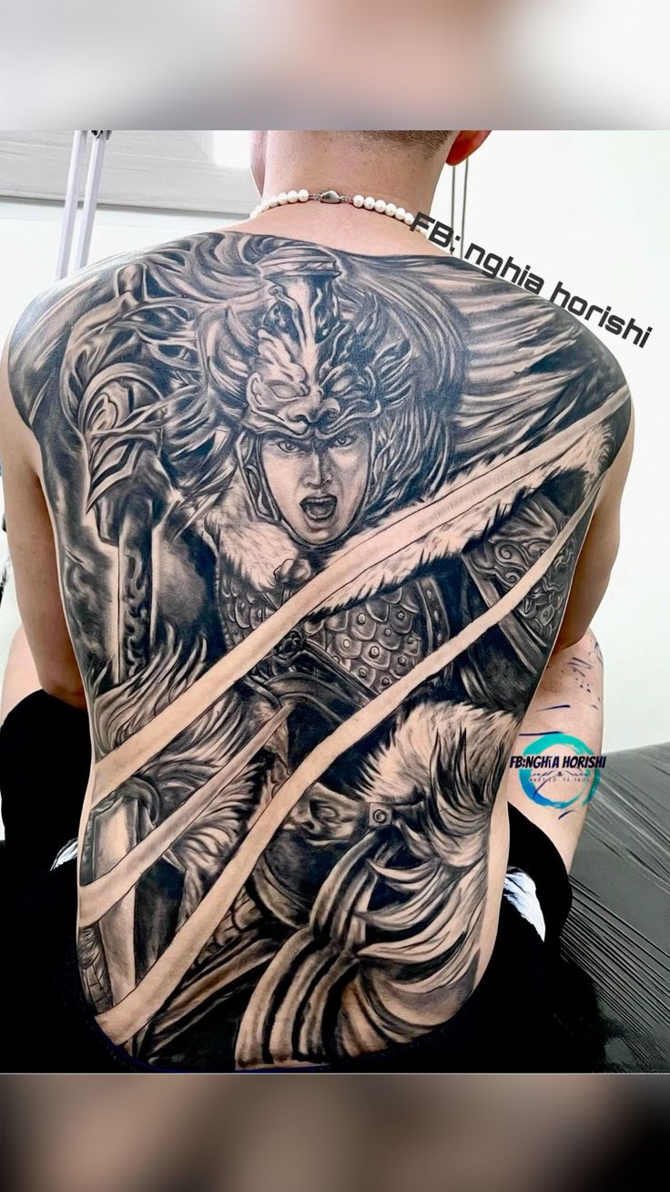 mẫu hình xăm triệu tử long