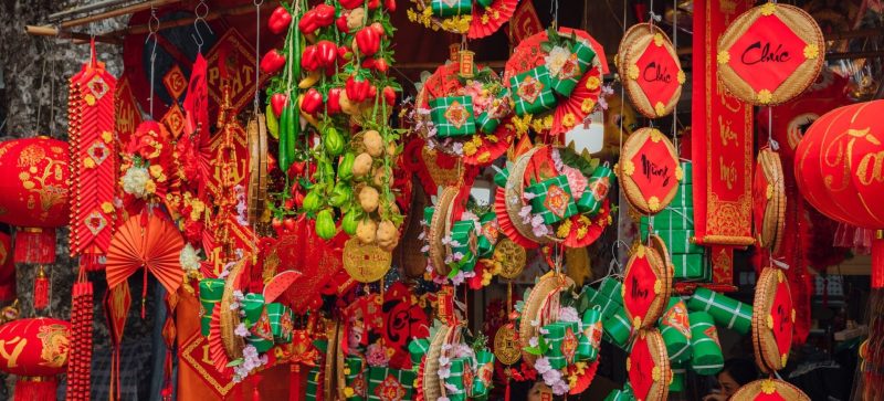 nằm mơ thấy tết