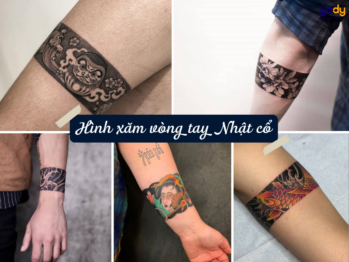 hình xăm vòng tay đơn giản
