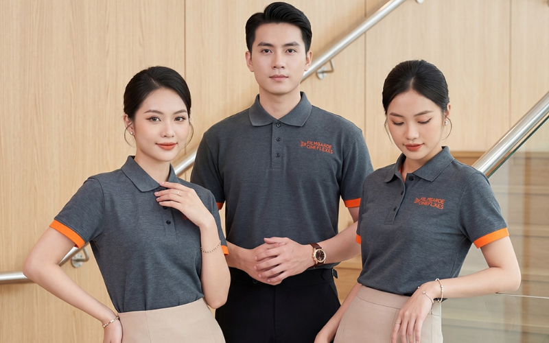 Mẫu đồng phục công ty tại Đồng phục GLU